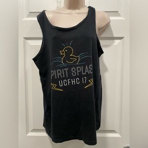 UCF Spirit Splash University of Central Florida black tank top 2017